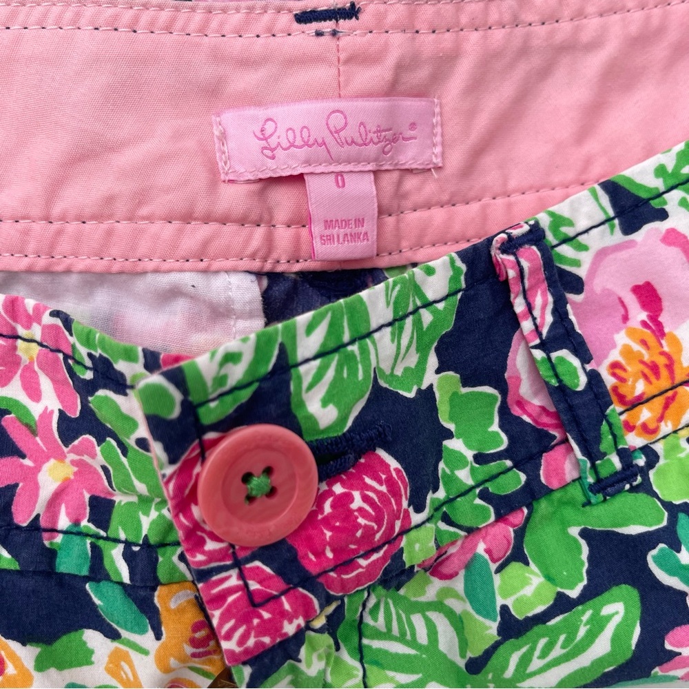 Lilly Pulitzer Shorts Size 0 Floral Print - Picture 7 of 11